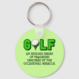 THE DEFINITION OF GOLF KEY RING