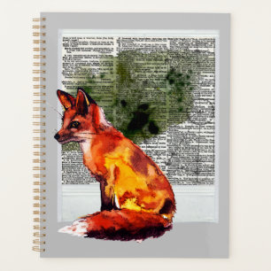 The Definitive Fox Instant Photo Watercolor Planner