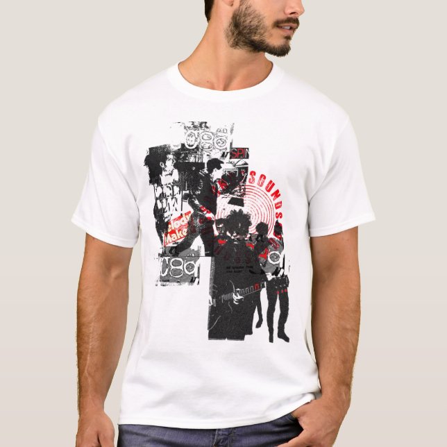 The Definitive Indie Band T-Shirt with logo (Front)