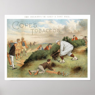The Delights Of Golf - Vintage Golf Print