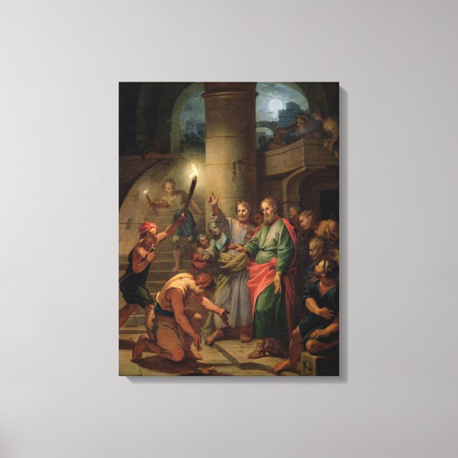 The Deliverance of St. Paul and St. Barnabas Canvas Print (Front)