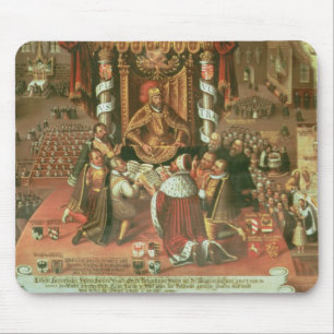 The Delivery of the Augsburg Confession Mouse Mat