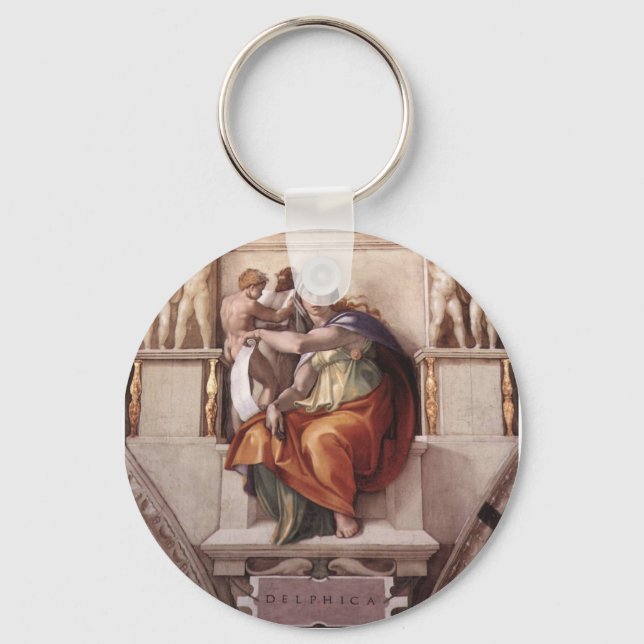The Delphic Sybil Key Ring (Front)
