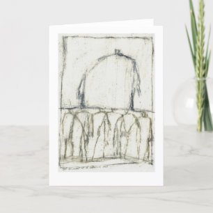 The delusion a separate self by Mike Heseltine Card