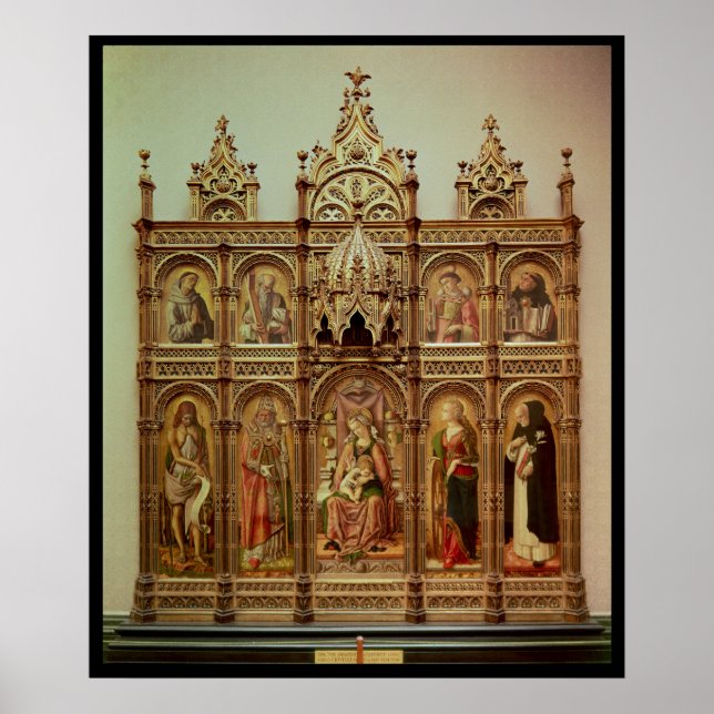 The Demidoff Altarpiece, 1476 Poster (Front)