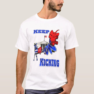 The Democratic Donkey vs the Republican Elephant T-Shirt