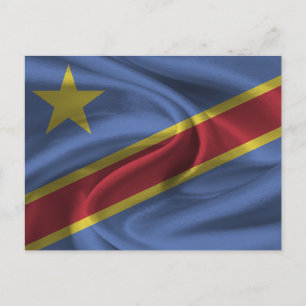 The Democratic Republic of the Congo Flag Postcard