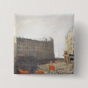 The Demonstration, 1905 15 Cm Square Badge