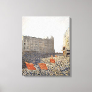 The Demonstration, 1905 Canvas Print