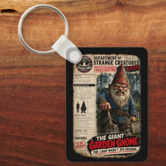 The Department of Strange Things Key Ring