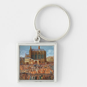 The Departure of Louis XV  from Key Ring