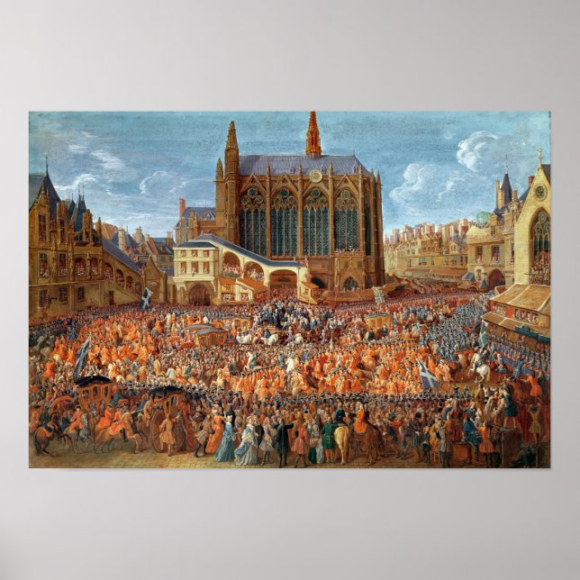 The Departure of Louis XV  from Poster (Front)