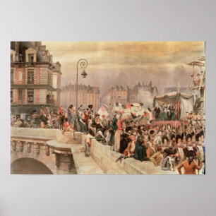 The Departure of the Volunteers 1792 Poster
