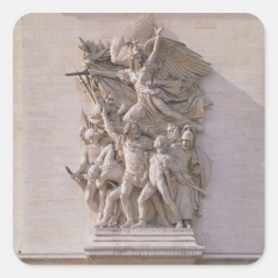 The Departure of the Volunteers in 1792 or The Mar Square Sticker