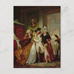The Departure of the Volunteers Postcard