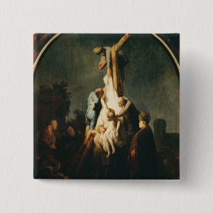 The Deposition, 1632-33 15 Cm Square Badge