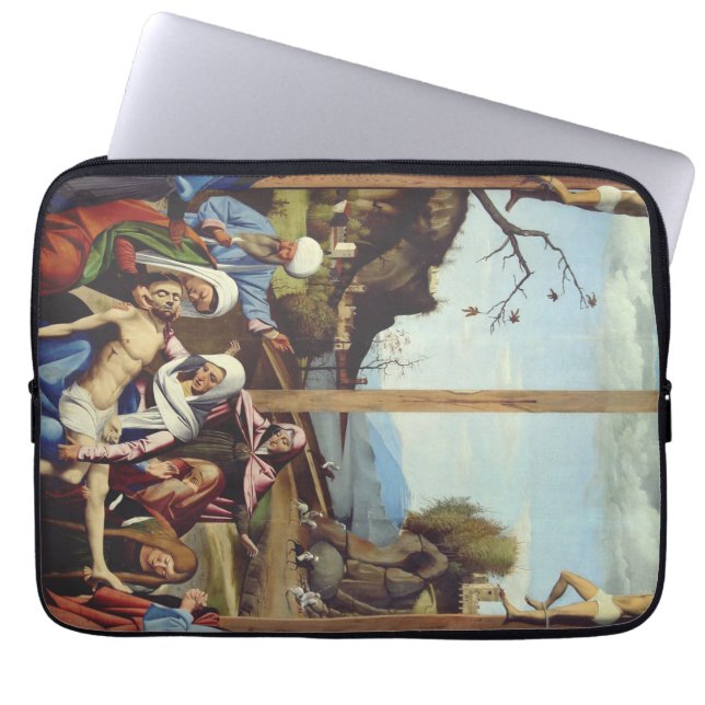 The Deposition of Jesus Christ Laptop Sleeve (Front)