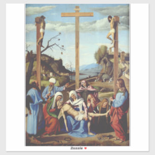 The Deposition of Jesus Christ Sacred Icon Art