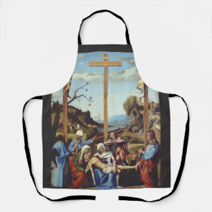 The Deposition of Jesus Christ Sacred Icon Art Apron