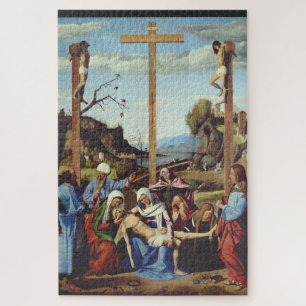 The Deposition of Jesus Christ Sacred Icon Art Jigsaw Puzzle