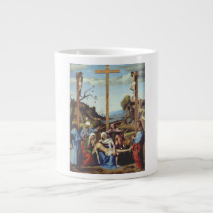 The Deposition of Jesus Christ Sacred Icon Art Large Coffee Mug