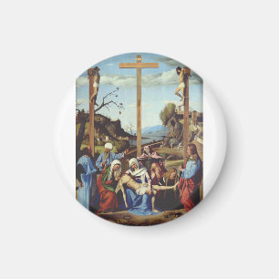 The Deposition of Jesus Christ Sacred Icon Art Magnet