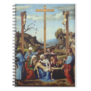 The Deposition of Jesus Christ Sacred Icon Art Notebook