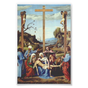 The Deposition of Jesus Christ Sacred Icon Art Photo Print