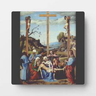 The Deposition of Jesus Christ Sacred Icon Art Plaque