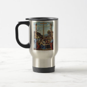 The Deposition of Jesus Christ Sacred Icon Art Travel Mug
