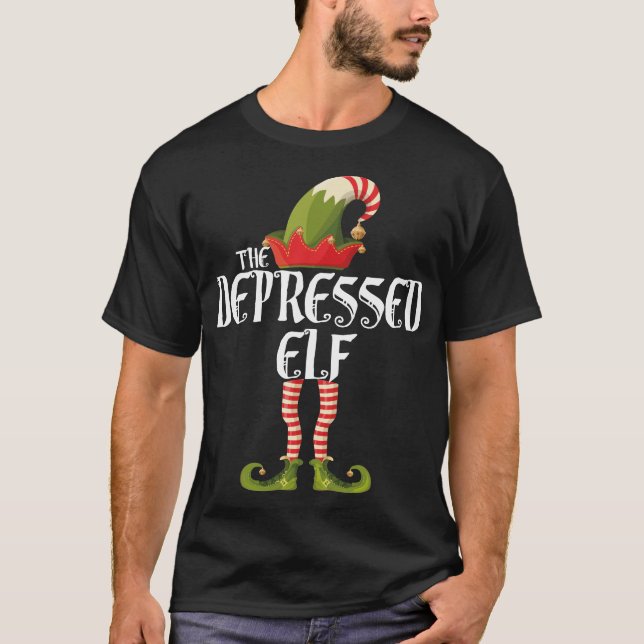 the depressed elf T-Shirt (Front)