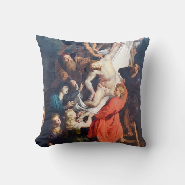 The Descent from the Cross, Rubens Cushion (Front)