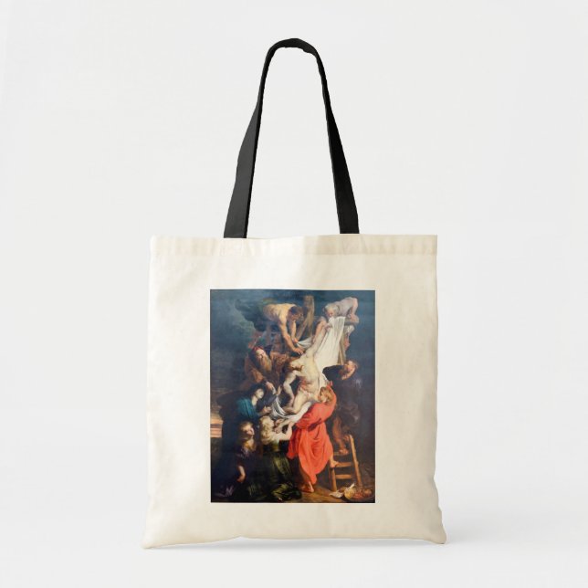 The Descent from the Cross, Rubens Tote Bag (Front)