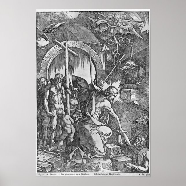 The descent of Christ into Limbo Poster (Front)