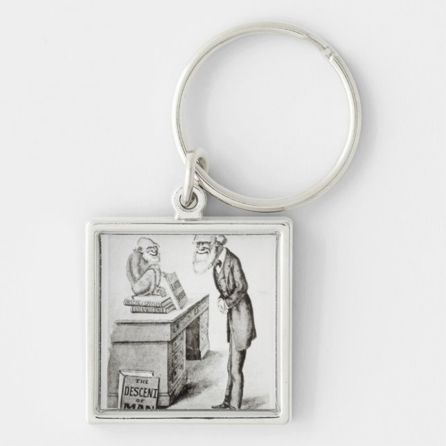 The Descent of Man Key Ring (Front)