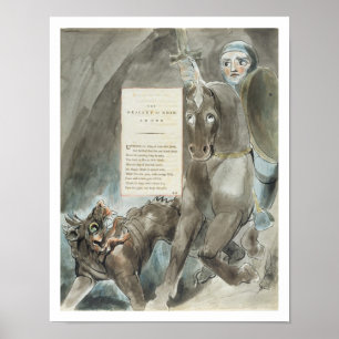 The Descent of Odin, An Ode, from 'The Poems of Th Poster