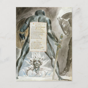 'The Descent of Odin', design 81 from 'The Poems o Postcard
