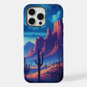 The Desert at night southwestern iPhone 15 Pro Max Case