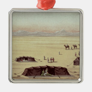 The Desert Camp of Sir Richard Burton Metal Tree Decoration