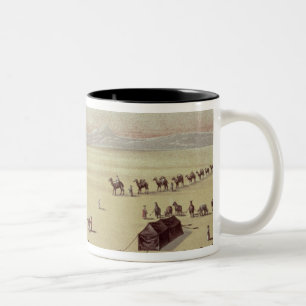 The Desert Camp of Sir Richard Burton Two-Tone Coffee Mug
