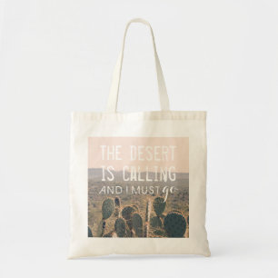 The Desert is Calling - Arizona Cacti   Tote Bag