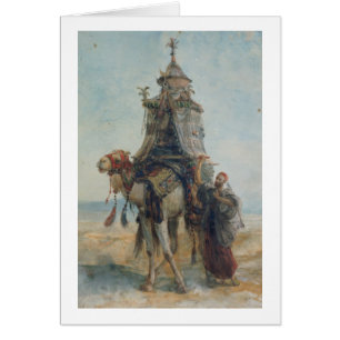 The Desert Ride, 1839 (w/c on paper)