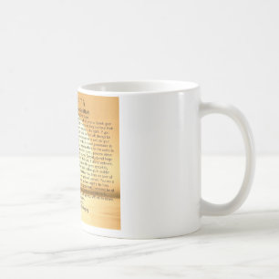 The Desiderata Poem Coffee Mug=Daily Inspiration Mug