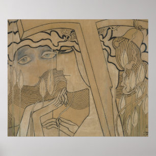 The Desire and the Satisfaction, 1893 Poster