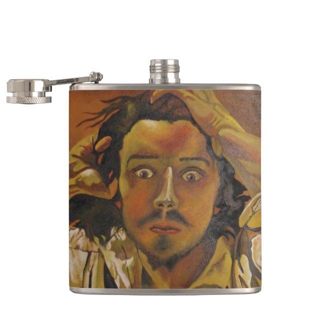 The Desperate Man Hip Flask (Opened)