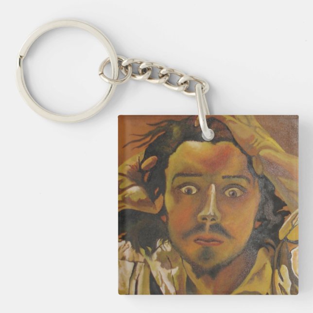 The Desperate Man Key Ring (Front)
