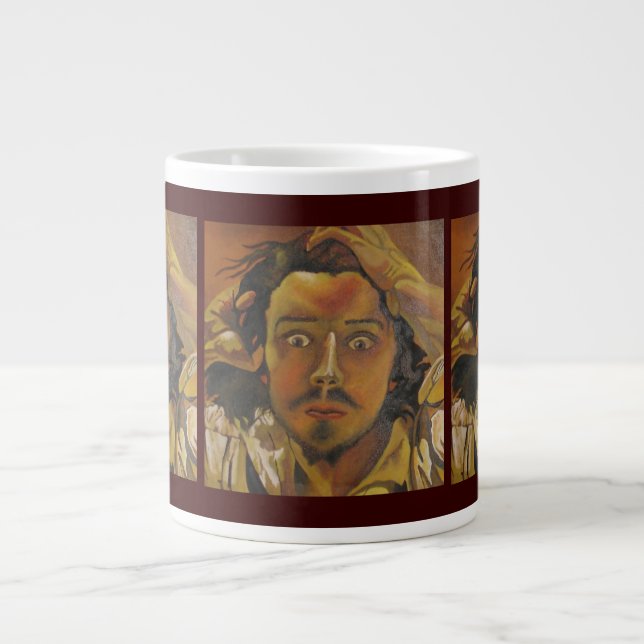 The Desperate Man Large Coffee Mug (Front)