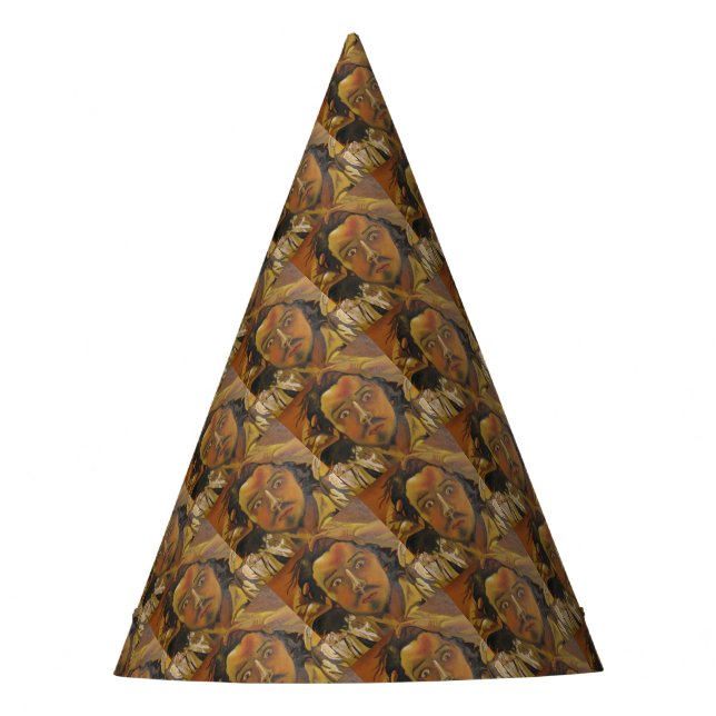 The Desperate Man Party Hat (Front)