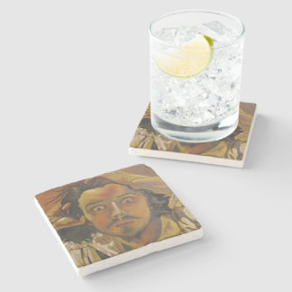 The Desperate Man Stone Coaster