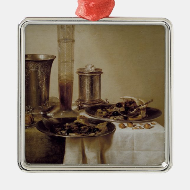 The Dessert, 1637 Metal Tree Decoration (Front)